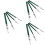 12Pcs Durable Adjustable Green Ruling Pens for Precise Line Drawing 6