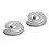 2Pièces Conduit D'air Aluminium Souple Durable Usage Argent 3