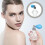 Glass Perfume Bottle Blue Refillable Spray Elegant Storage Bottle 10
