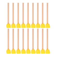 80Pcs Durable Wooden Handle Round Sponge Brushes for Kids Art Projects