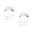 2Pcs Outdoor Stainless Steel Camera Sun Rain Shield Silver 5