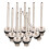 80Pcs Multi-Function Air Pump Needles Copper Silver for Sports Balls 3