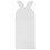 White Adhesive Bunny Ear Whiteboard Label Reusable for Home Decor 10