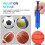 80Pcs Multi-Function Air Pump Needles Copper Silver for Sports Balls 9