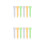12Pcs Lickable Cat Treat Feeder Spoon Assorted Colors for Soft Snacks 9
