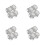 16Pcs Silver Rotary Volume Knobs Plastic for Home Theater and Audio 4