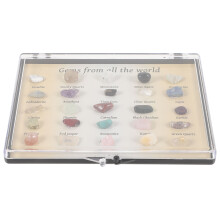 Irregular Mineral Stones Decor Desk Ornament Assorted Colors