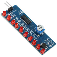 12Sets Plastic Soldering Kit Flowing LED Light DIY Set