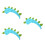 3Pièces Bonnets Crochet Bébé Dinosaur Photo Unisexe 4