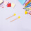 80Pcs Durable Wooden Handle Round Sponge Brushes for Kids Art Projects 6