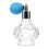 Glass Perfume Bottle Blue Refillable Spray Elegant Storage Bottle 9