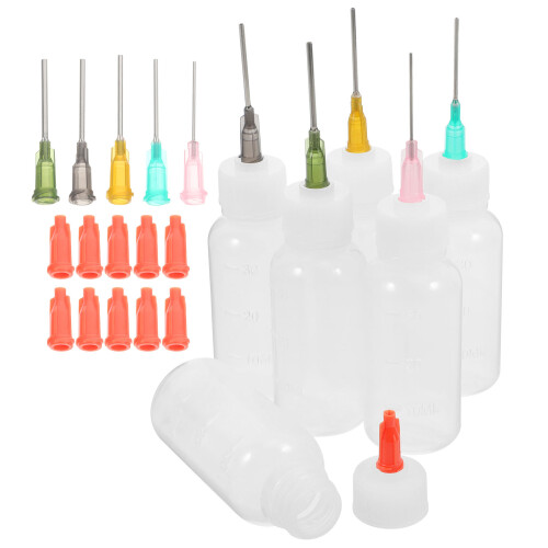 4Sets Pe Tip Bottles for Precise Glue Application 2