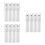 12Pièces Flacons Roll-on En Pmma , Applicateur Bille Pour 4