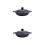 2Pièces Noir Pour Cuisine Chauffage Uniforme 8