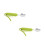 2Pcs Olive Green Adaptive Spoons for Elderly Anti-Shake Silicone Grip 4