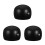 3Pièces Formeur Casquette PVC Noir : Support Tabletop Stable 8