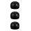 3Pièces Formeur Casquette PVC Noir : Support Tabletop Stable 4