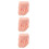 3Pcs Reusable Silicone Nail Practice Foot Model Beige for Pedicure 4