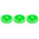 3Pièces Couvercles Fermentation Vert Large Mouth Pour Bocaux 3