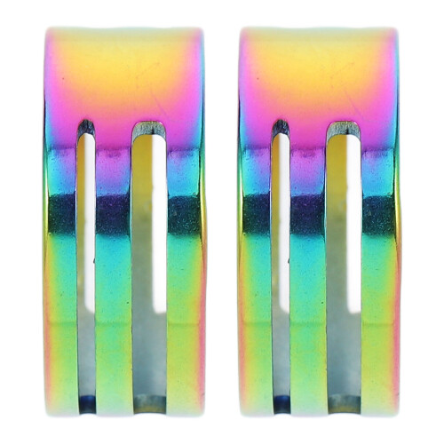 10Pièces Ouvre-Anneaux Circulaires Multi Couleurs 1