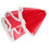 2Pcs Red Wedding Veils Short Double Layer Tulle Veil for Brides 2