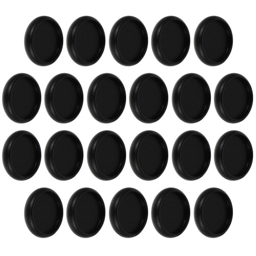 22Pcs Round ABS Binder Discs for Notebooks Lightweight Student