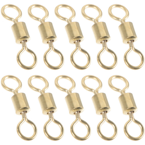40Pcs Quick Lock Iron Fishing Connector Rings for Cast Net Use 1