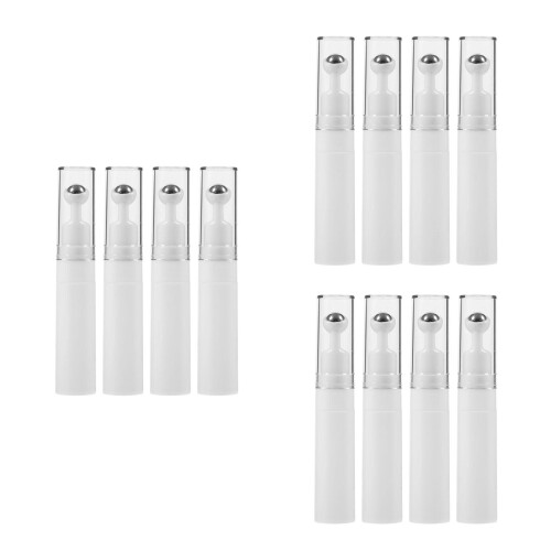 12Pièces Flacons Roll-on En Pmma , Applicateur Bille Pour 2
