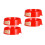 2Pcs Sturdy Plastic Fire Extinguisher Holder Stand Base for Public Use 5