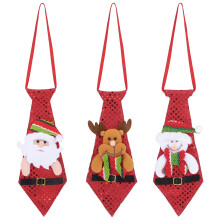 18Pcs Children Christmas Neck Ties Comfortable Fabric Party Decoration