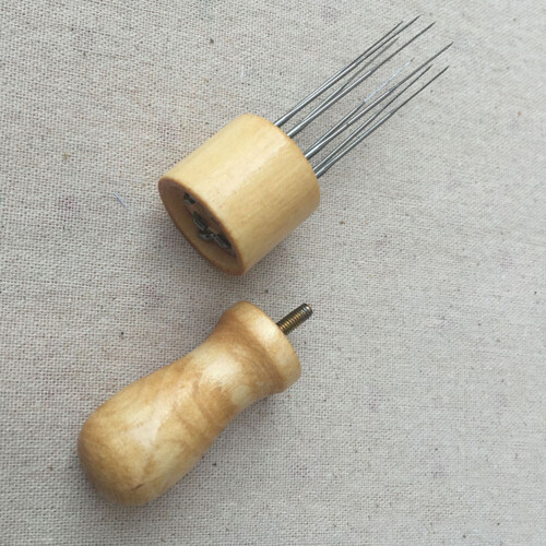 Starter Kit Wood Handle Felting Needles For Artists 1