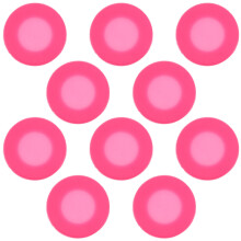 10St Stethoscoop Membraan Beschermkap Siliconen Stevig Roze Voor Thuis