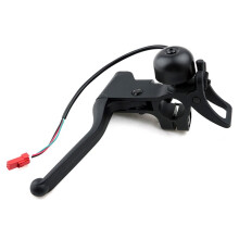 Left Clutch Brake Lever Handle Electric Scooter Brake Lever with Bell for ELite Scooter Brake Lever,Brake Rod