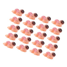 250 Pcs Miniature Sleeping Baby Plastic Ornaments Party Decor