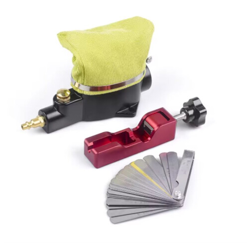 Pneumatic  Cleaner with   Tool Kit Sandblaster Plug Cleaner Tool Universal Sparkplug Cleaner