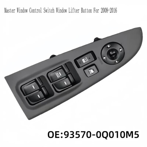 93570-0Q010M5 Master Window Control  Window Lifter Button for   2008-2016 2