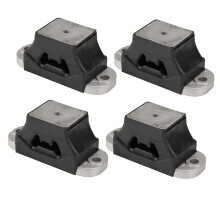 4PCS Engine Rubber Mount for Waverunner FX VX CRUSIER FZS FZR 67X-44517-10-00 67X-44517-00-5B, 67X-44517-10-94