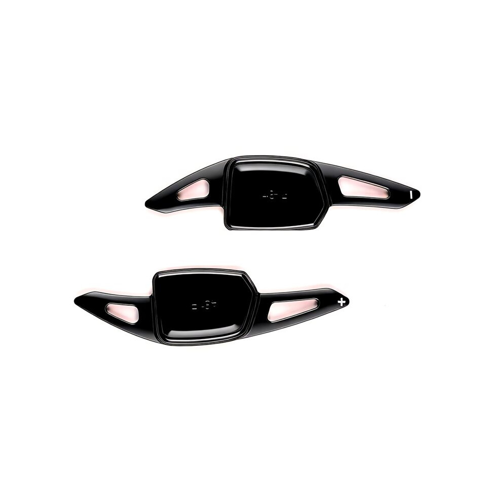 Steering Wheel Shift Paddle Extended Shifter Trim Cover For A5l A6l Q6l E-Tron 2026 S6 Sq6 E-Tron 2024 2025 Black 6031677845353