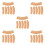 30Pcs Realistic Artificial Thatch Straw Rolls for Miniature DIY Craft 5