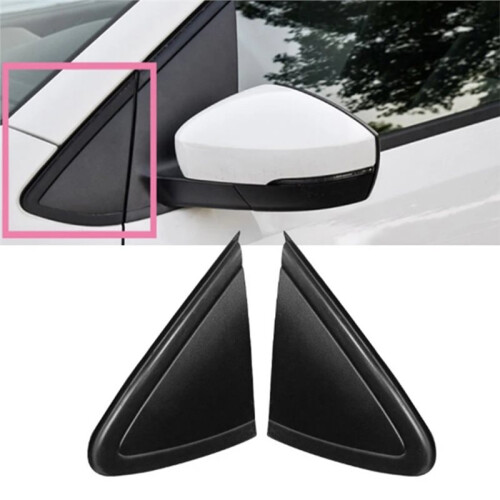 Car Side Mirror Corner Triangle Garnish Panel Window Triangle Plate 6RU853274 6RU853273 for   Sedan 2010-2020 2