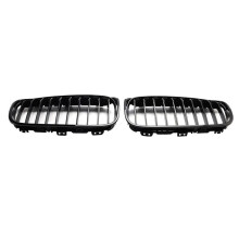 Gloss Black Car Front Bumper Grille Fit for 2 Series Gran Tourer F45 F46 2015 2016 2017 2018