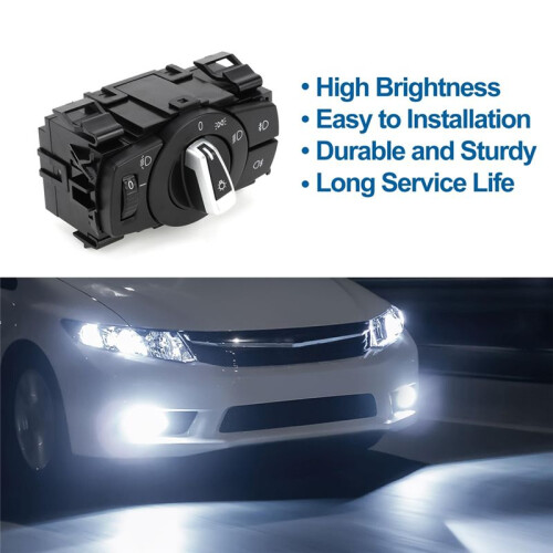 Headlight  Rotary Fog Light Control  61319169405 for  1 3 X1 Series E82 E88 E90 E91 E84 2008-2015 2