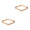 2Pcs Compact Solid Wood Pool Rhombus Rack Beige for Billiards 4