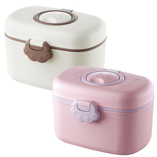 2Stk Baby Milchpulverbox Mit Sicher Farblich
