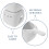 Keramik Aroma Diffuser Weiß, Essigölwärmer, Duftlicht Für Zuhause 8