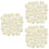 300Stk Weiße Pe Chrysanthemen Aroma Zubehör Für Diffuser 6