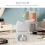 Keramik Aroma Diffuser Weiß, Essigölwärmer, Duftlicht Für Zuhause 9