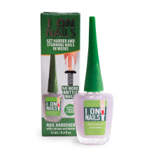 Amen Beauty I On Nails: Ultimate Nail Strengthener, Growth & Repair, Clear Polish Hardener, Keratin Treatment for Damaged Nails - Hard as Nails Elixir