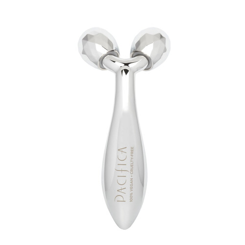 Pacifica Pacifica Face Roller Massager - Gua Sha Strumento in Acciaio Inossidabile per il Viso