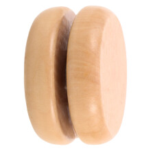 4Pièces Yo-Yos En Bois Compact Naturel Jouet Pour Enfants Débutants